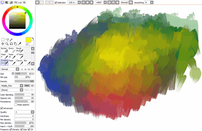 Кисти Paint Tool Sai (800 шт) - 5 часть