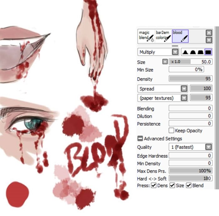 Как копировать выделенное в paint tool sai