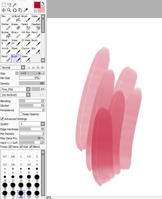 Кисти Paint Tool Sai (750+ шт) - Часть 2