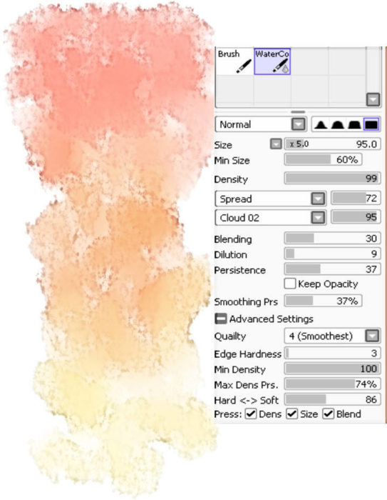 Кисти Paint Tool Sai (750+ шт) - Часть 3