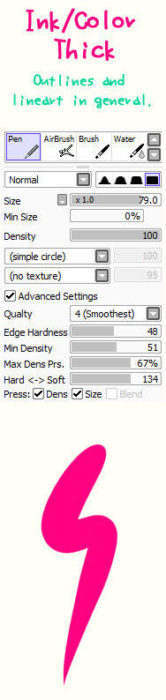 Кисти Paint Tool Sai (750+ шт) - Часть 3