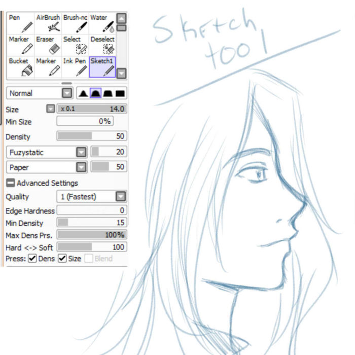 Кисти Paint Tool Sai (800 шт) - 4 часть