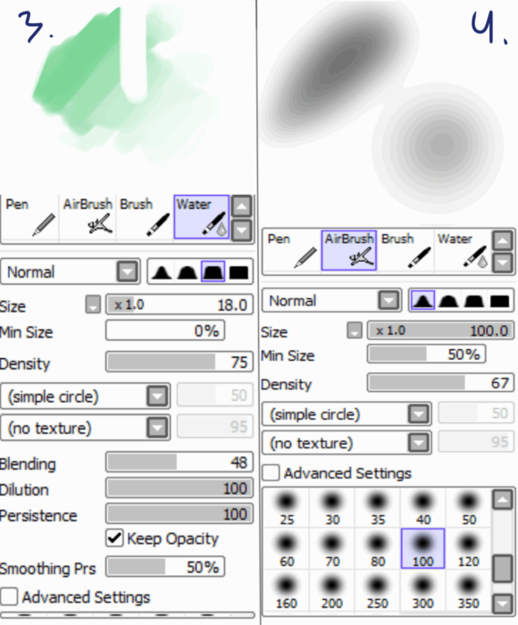 Кисти Paint Tool Sai (750+ шт) — Часть 4