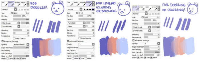 Кисти Paint Tool Sai (750+ шт) — Часть 4