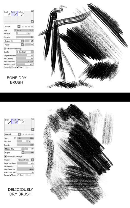 Кисти Paint Tool Sai (750+ шт) — Часть 4