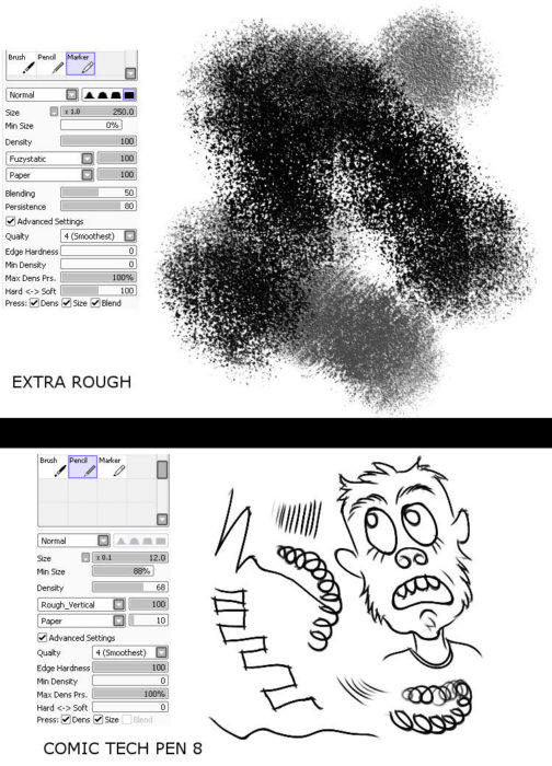 Кисти Paint Tool Sai (750+ шт) — Часть 4