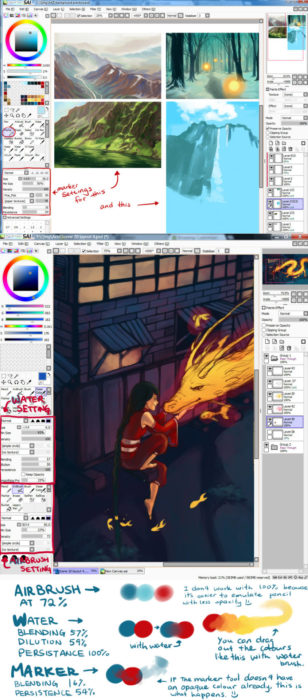 Кисти Paint Tool Sai (800 шт) - 5 часть