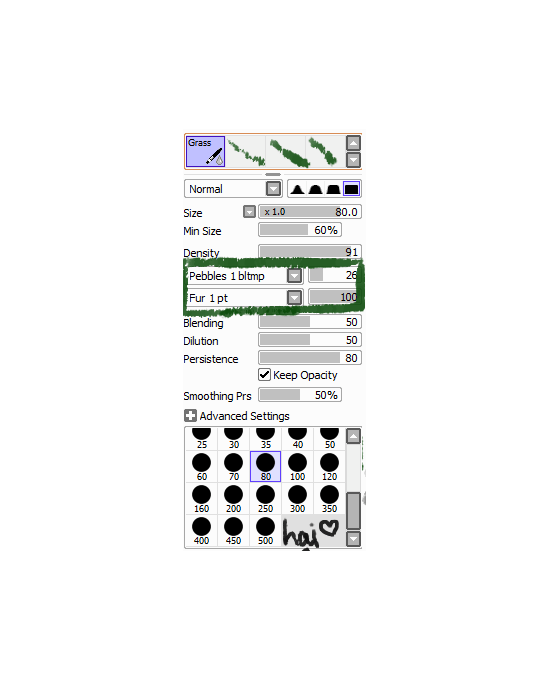 Кисти Paint Tool Sai (750+ шт) — Часть 4