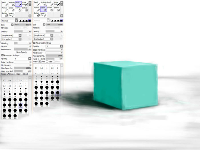 Кисти Paint Tool Sai (800 шт) - 5 часть