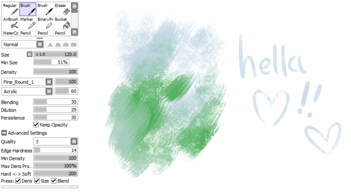 Кисти Paint Tool Sai (750+ шт) — Часть 5