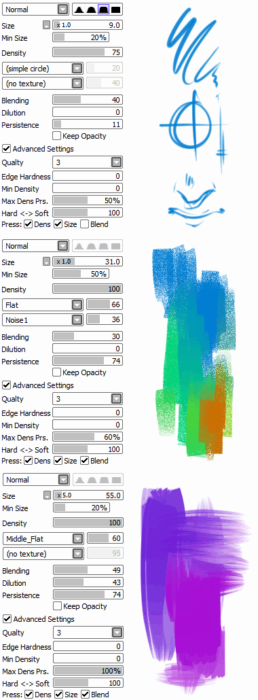 Кисти Paint Tool Sai (750+ шт) — Часть 5