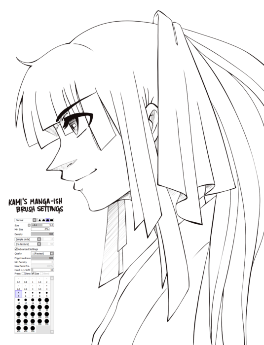 Кисти Paint Tool Sai (800 шт) - 6 часть