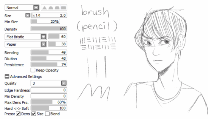 Кисти Paint Tool Sai (800 шт) - 6 часть