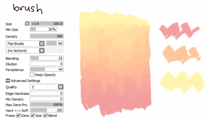 Кисти Paint Tool Sai (750+ шт) — Часть 6