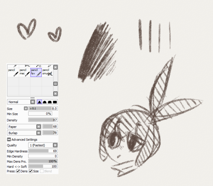 Кисти Paint Tool Sai (800 шт) - 6 часть