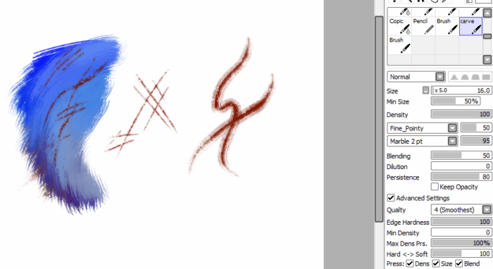 Кисти Paint Tool Sai (800 шт) - 6 часть