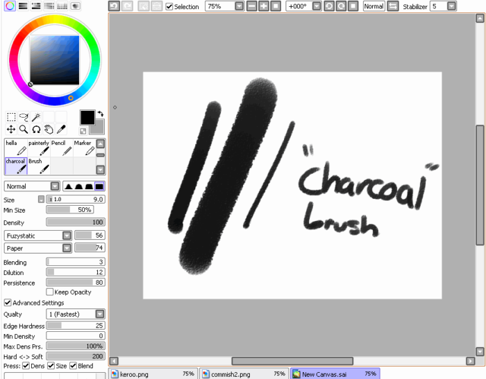Кисти Paint Tool Sai (750+ шт) — Часть 6