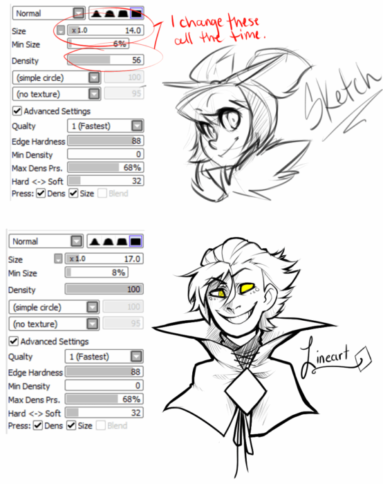 Кисти Paint Tool Sai (800 шт) — 8 часть