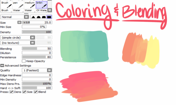Кисти Paint Tool Sai (750+ шт) — Часть 7