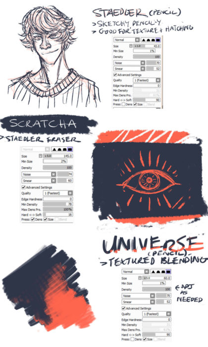 Кисти Paint Tool Sai (800 шт) — 8 часть