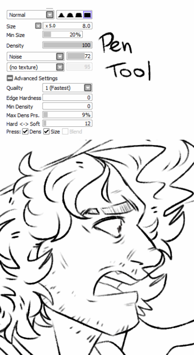 Кисти Paint Tool Sai (800 шт) — 8 часть