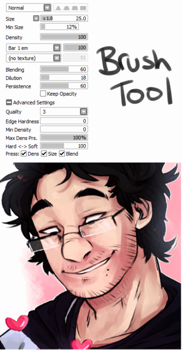 Кисти Paint Tool Sai (800 шт) — 8 часть