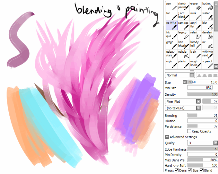 Кисти Paint Tool Sai (750+ шт) — Часть 7