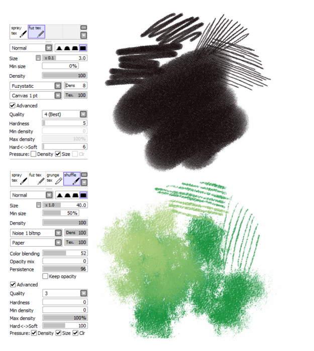 Кисти Paint Tool Sai (750+ шт) — Часть 7