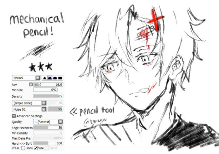 Кисти Paint Tool Sai (800 шт) — 9 часть