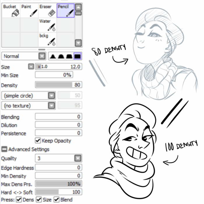 Кисти Paint Tool Sai (800 шт) — 9 часть