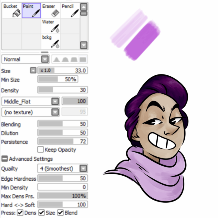 Кисти Paint Tool Sai (800 шт) — 9 часть