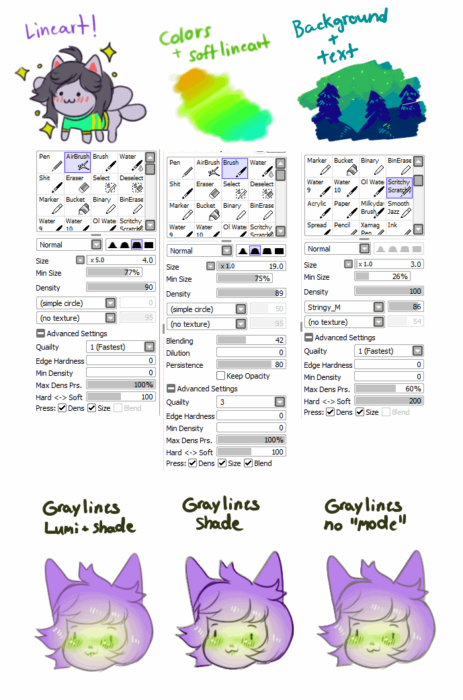 Кисти Paint Tool Sai (800 шт) — 9 часть