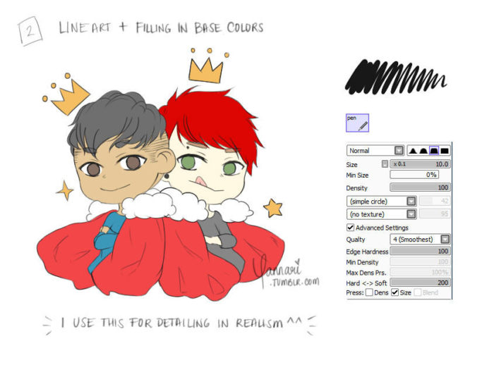 Кисти Paint Tool Sai (800 шт) — 9 часть