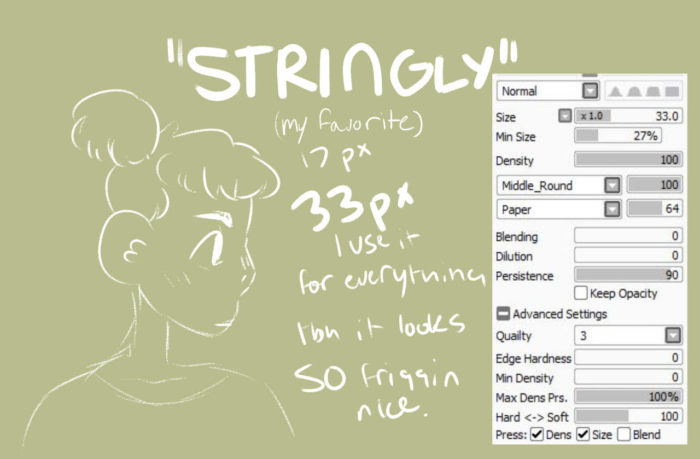 Кисти Paint Tool Sai (800 шт) — 9 часть
