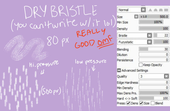 Кисти Paint Tool Sai (800 шт) — 9 часть