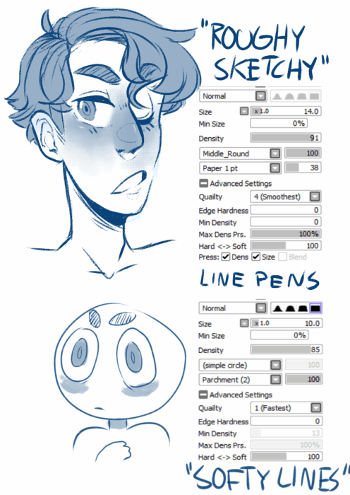 Кисти Paint Tool Sai (800 шт) — 9 часть