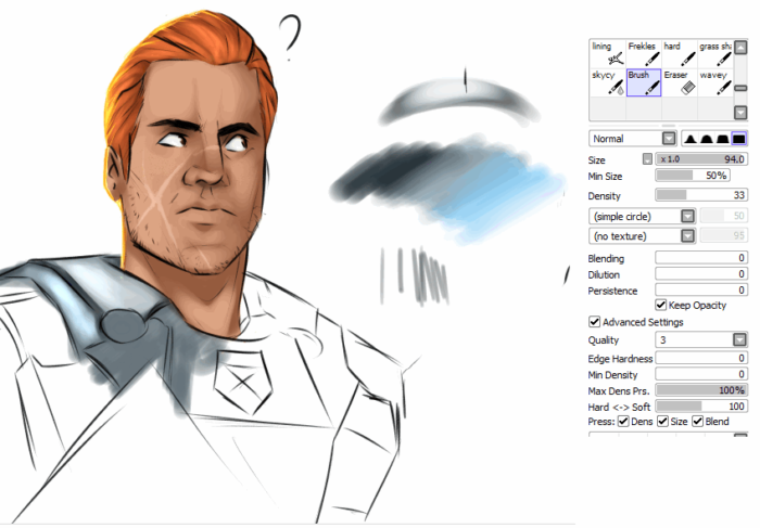 Кисти Paint Tool Sai (800 шт) — 9 часть
