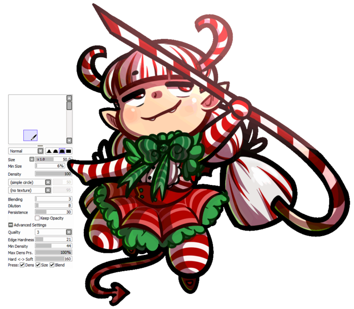 Кисти Paint Tool Sai (800 шт) — 9 часть