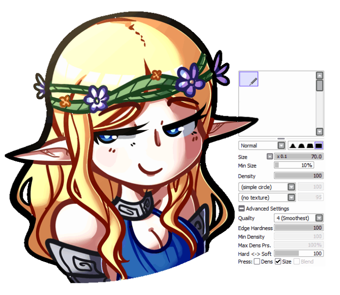 Кисти Paint Tool Sai (800 шт) — 9 часть