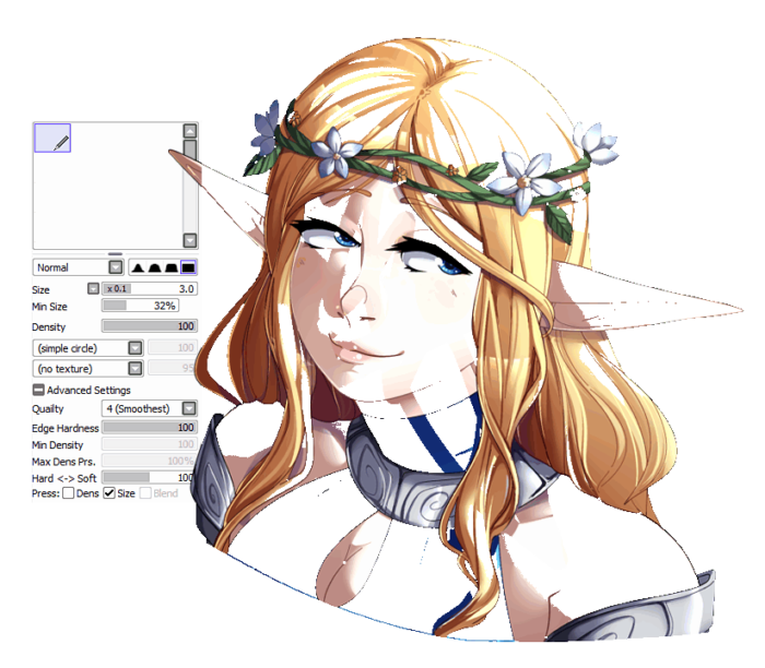 Кисти Paint Tool Sai (800 шт) — 9 часть