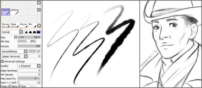 Кисти Paint Tool Sai (800 шт) — 9 часть