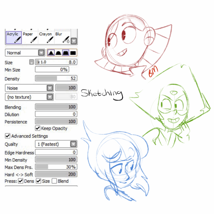 Кисти Paint Tool Sai (800 шт) — часть 10