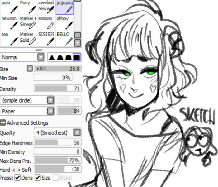 Кисти Paint Tool Sai (800 шт) — часть 10