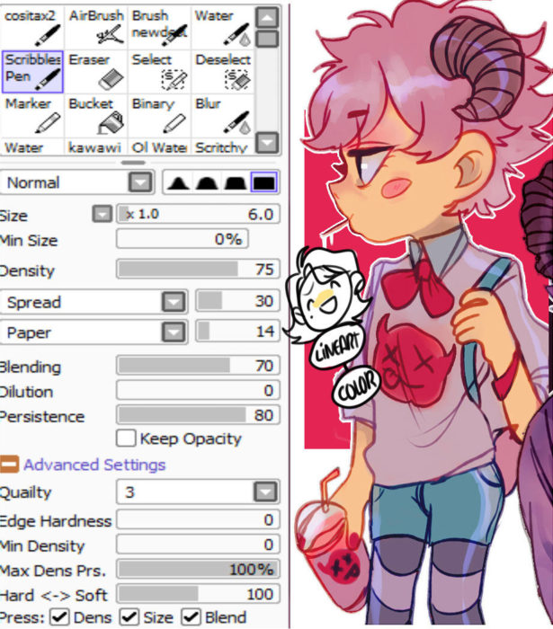 Кисти Paint Tool Sai (800 шт) — часть 10