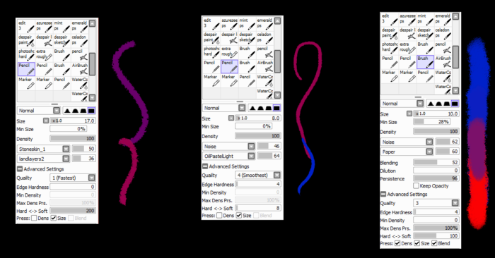 Кисти Paint Tool Sai (750+ шт) — Часть 8