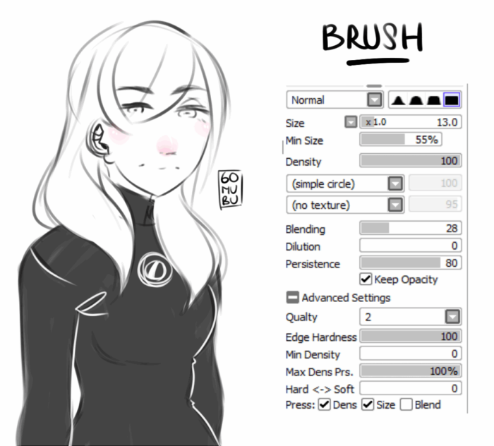 Кисти Paint Tool Sai (800 шт) — часть 10
