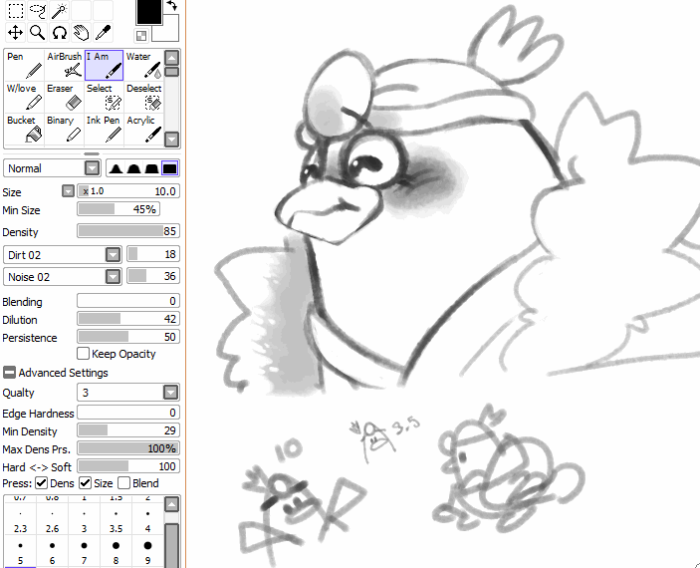 Кисти Paint Tool Sai (800 шт) — часть 10