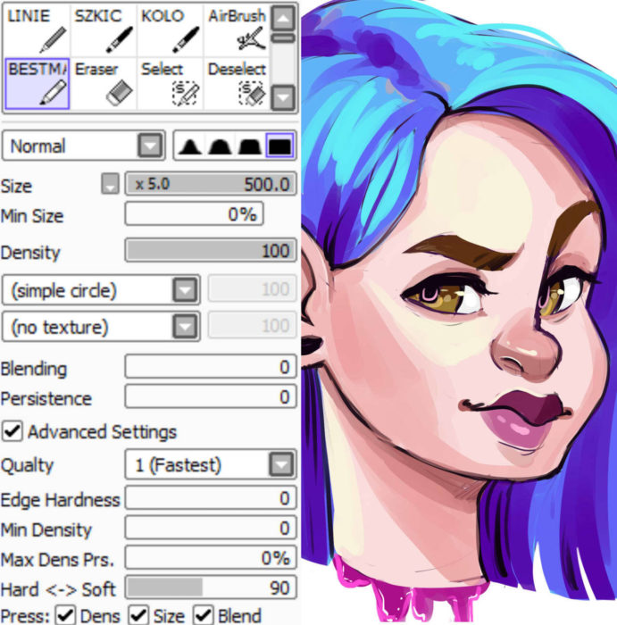 Кисти Paint Tool Sai (800 шт) — часть 10