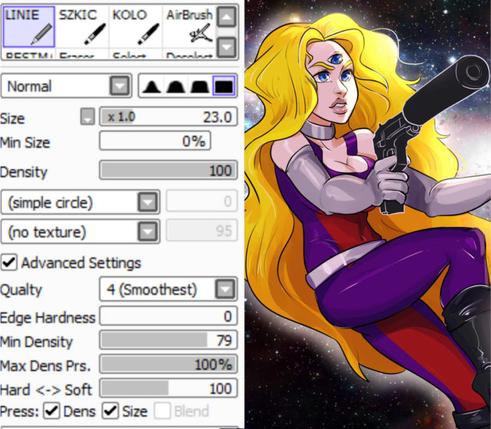 Кисти Paint Tool Sai (800 шт) — часть 10