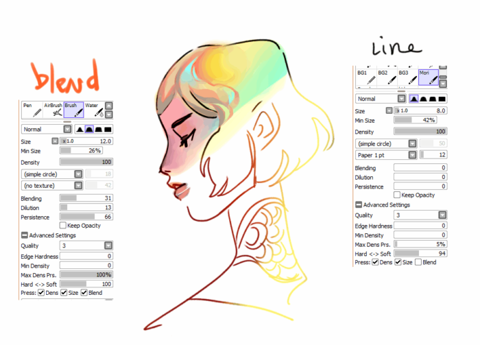 Кисти Paint Tool Sai (800 шт) — часть 11